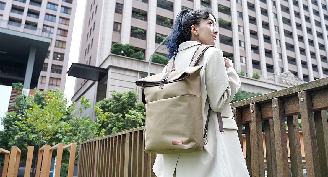 安耐美文青單車後背包