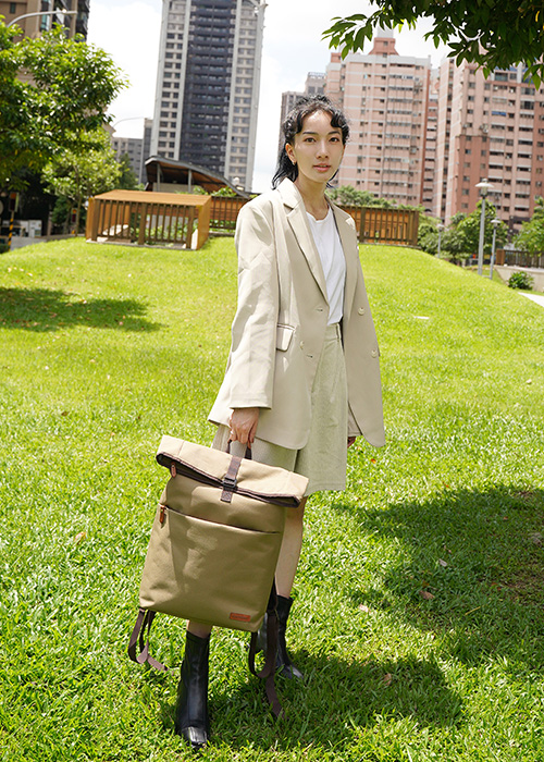 安耐美文青單車後背包